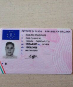 Buy registered Italian driver’s License