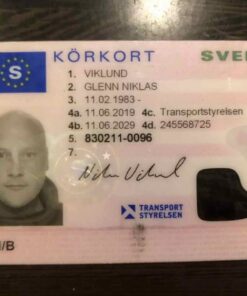 Buy Swedish Driving License registered in Transport system