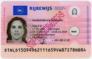 dutch license