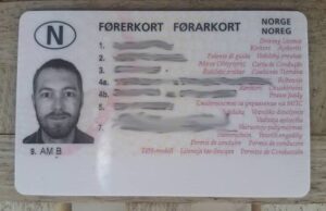 norway driving license