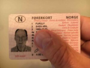 norway driving license