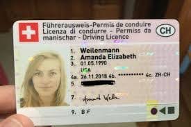swiss license